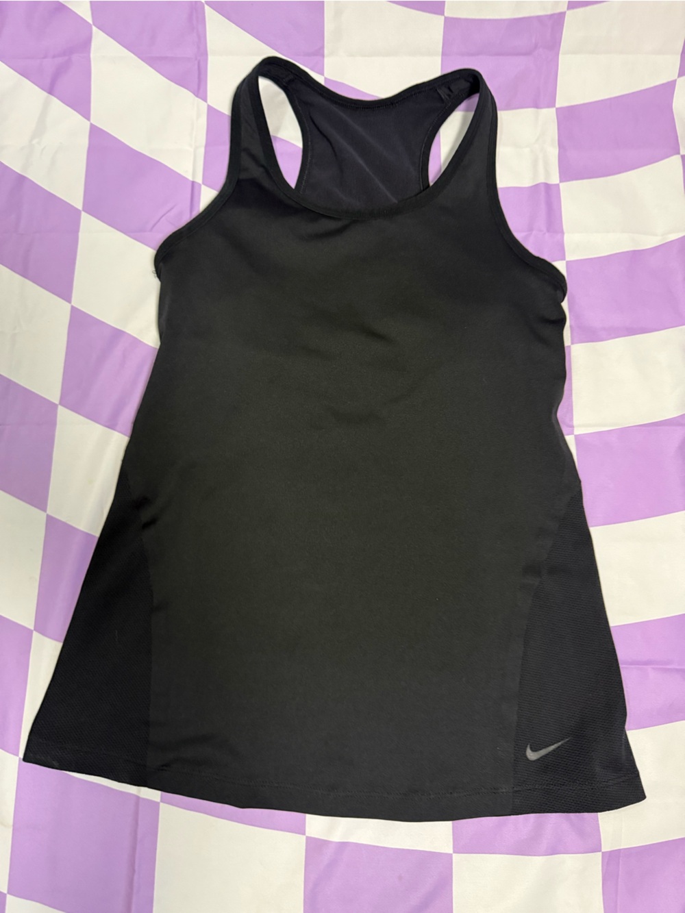 Nike Dri-FIT Black Racerback Training Tank Women’s Size M